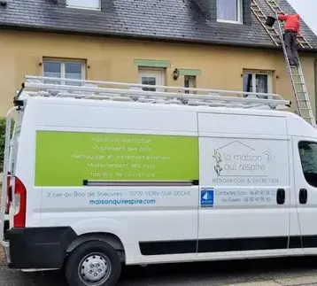 démoussage toiture Le rheu-5