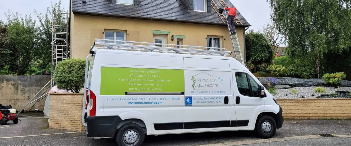 installation de velux vern sur seiche