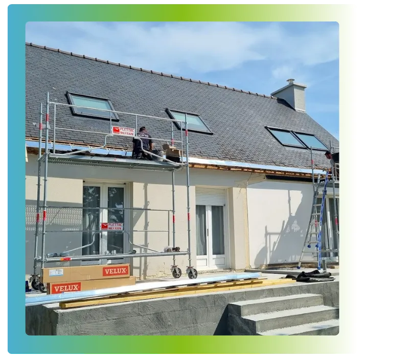 nettoyage de toiture chateaugiron