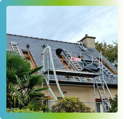 nettoyage de toiture saint jacques de la lande