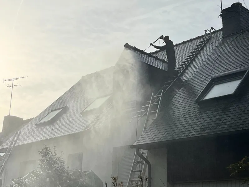 nettoyage toiture bruz